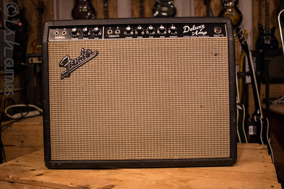 1965 Fender Deluxe Amp Non Reverb Blackface