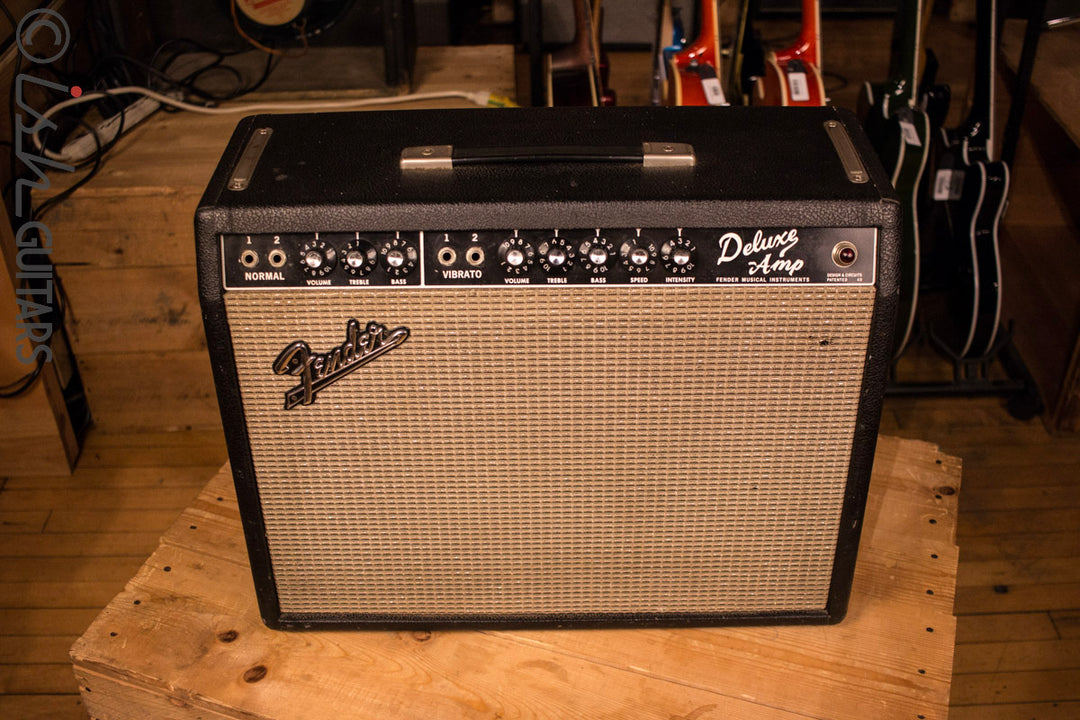 1965 Fender Deluxe Amp Non Reverb Blackface