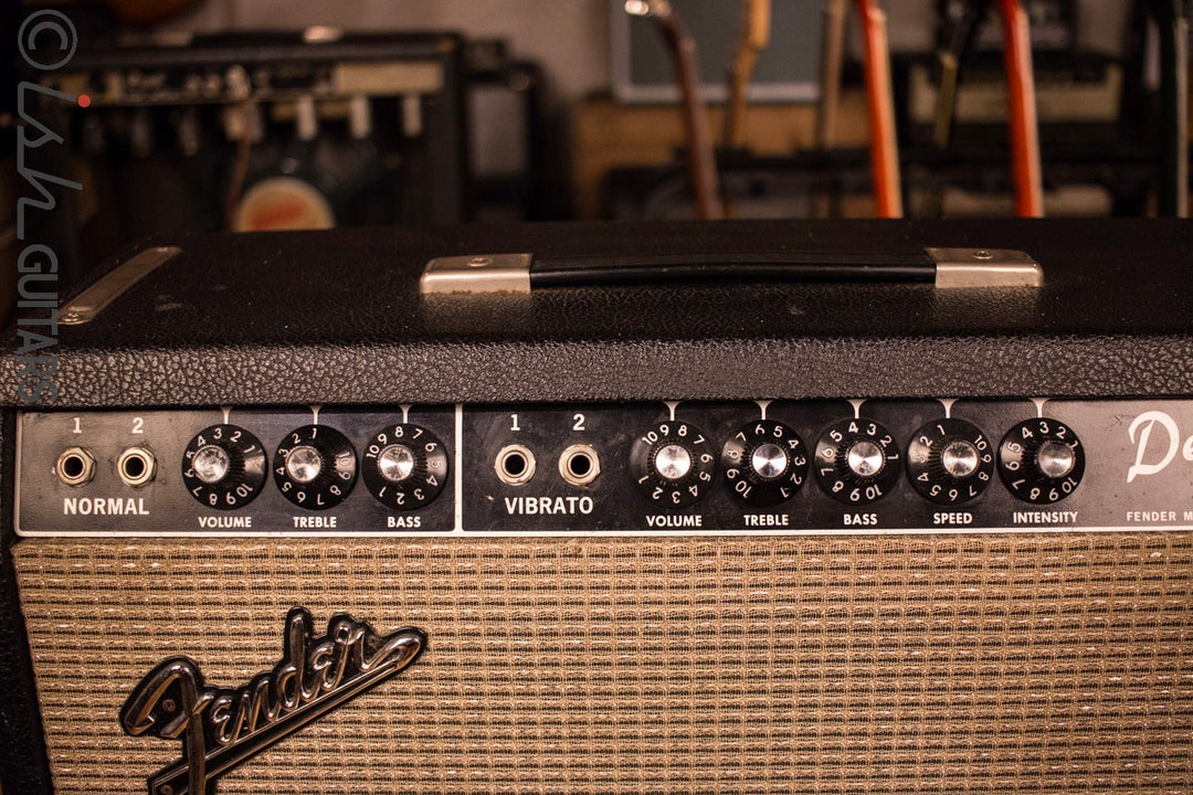 1965 Fender Deluxe Amp Non Reverb Blackface