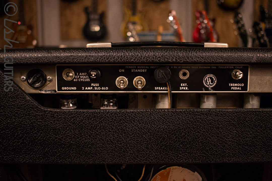 1965 Fender Deluxe Amp Non Reverb Blackface