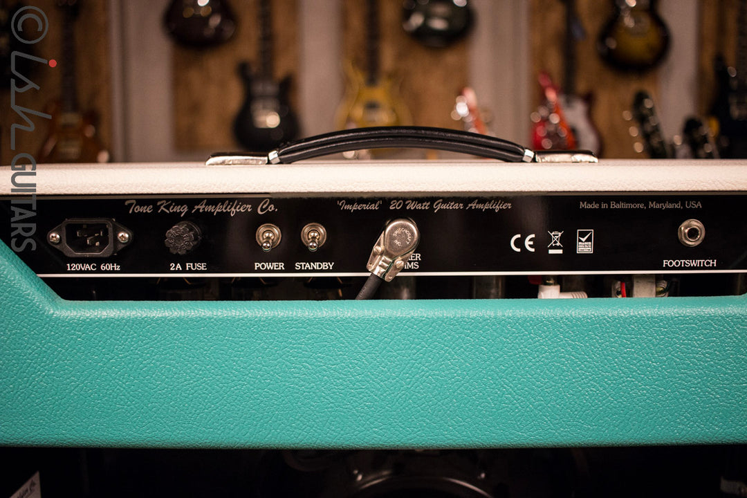 Tone King Imperial Mk I 20 Watt 12" Guitar Amp Turquoise USA