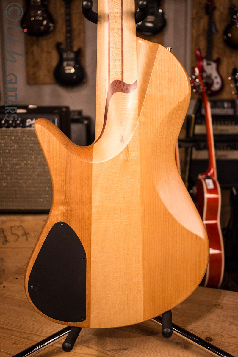 Fodera Emperor II Singlecut Custom Elite Neck Through 5 String Fretless Bass