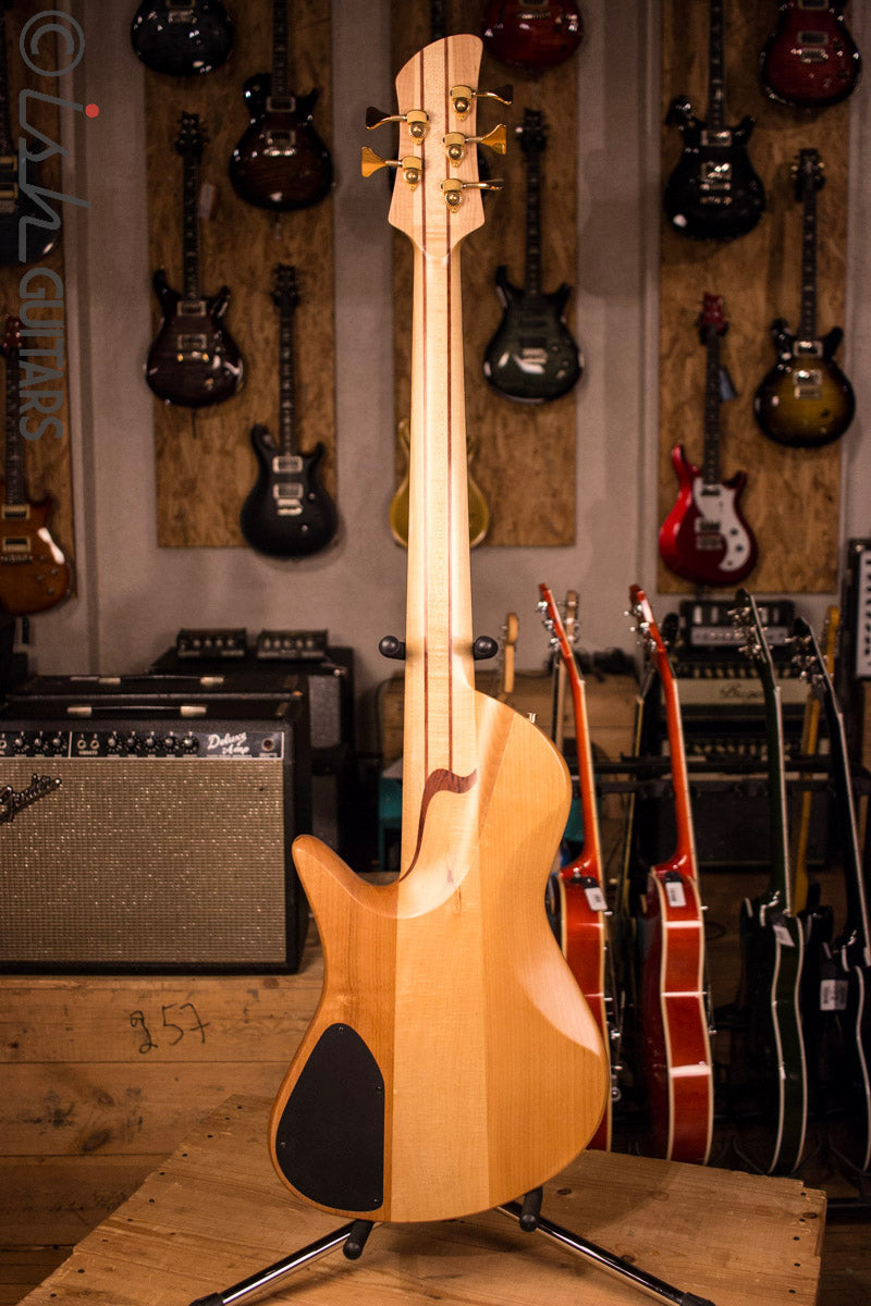 Fodera Emperor II Singlecut Custom Elite Neck Through 5 String Fretless Bass