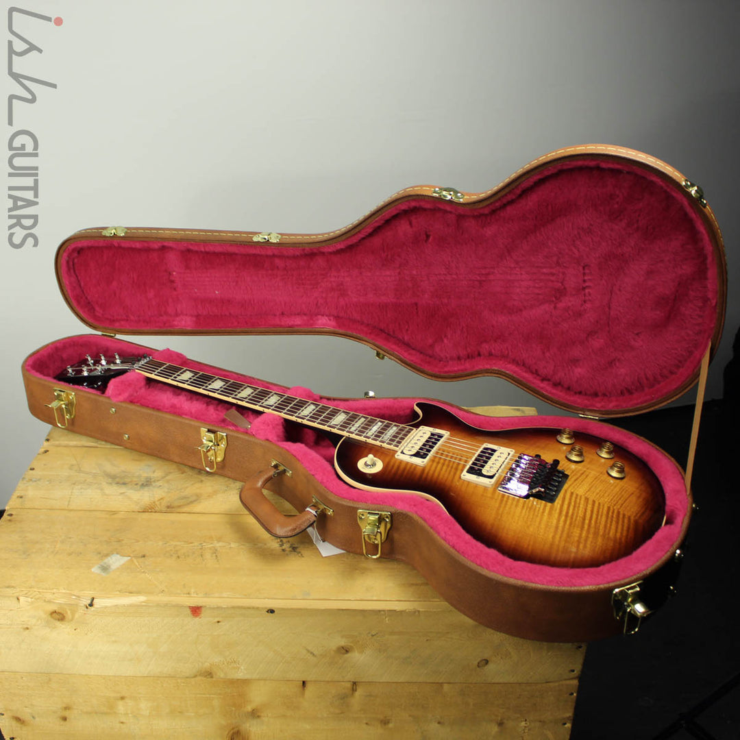 2014 Gibson Les Paul Traditional Pro II Floyd Rose Desert Burst