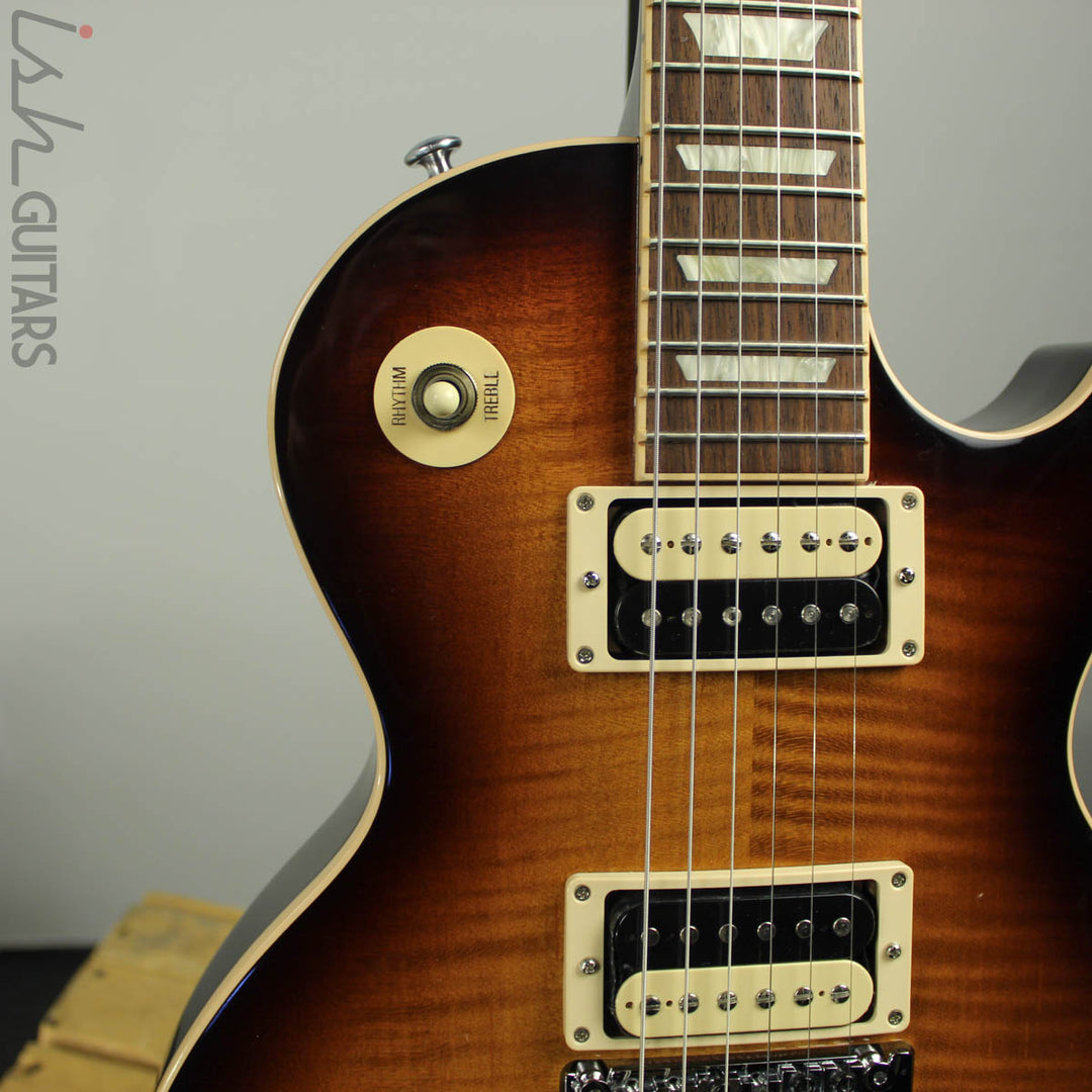 2014 Gibson Les Paul Traditional Pro II Floyd Rose Desert Burst