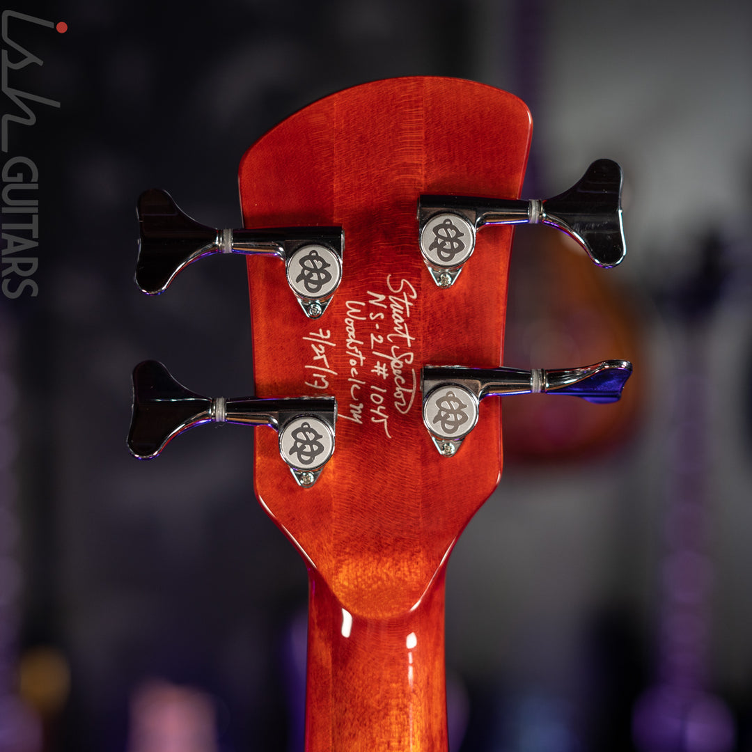 2017 Spector USA NS-2 Quilt Maple Inferno
