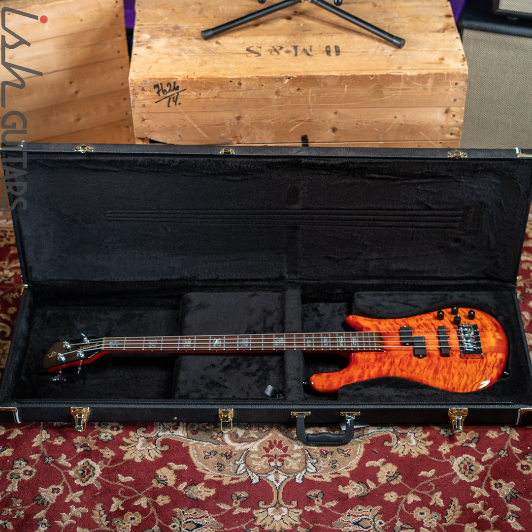2017 Spector USA NS-2 Quilt Maple Inferno