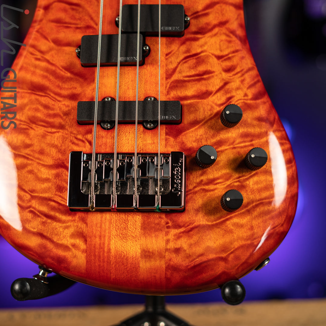 2017 Spector USA NS-2 Quilt Maple Inferno