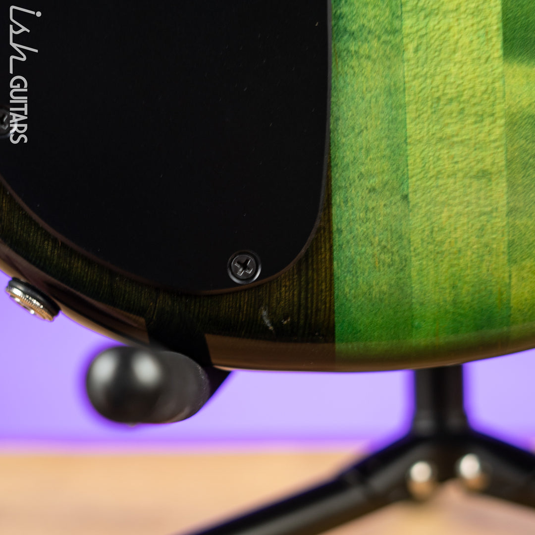 2017 Spector USA NS-4 Custom Algae Green Helium Redwood
