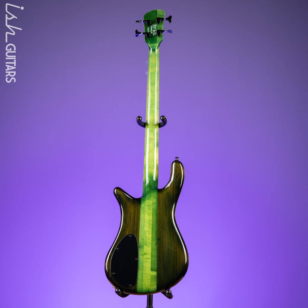 2017 Spector USA NS-4 Custom Algae Green Helium Redwood
