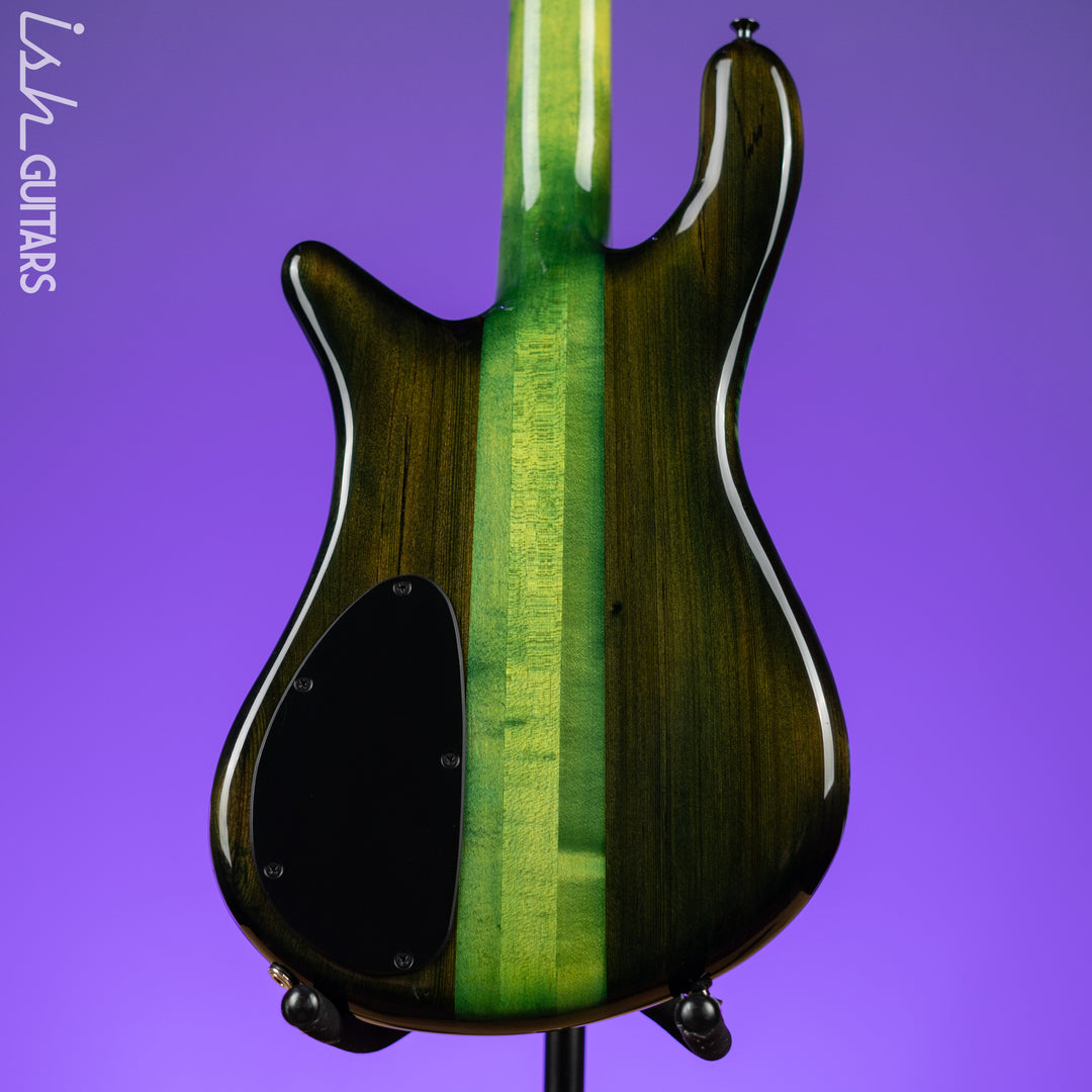 2017 Spector USA NS-4 Custom Algae Green Helium Redwood
