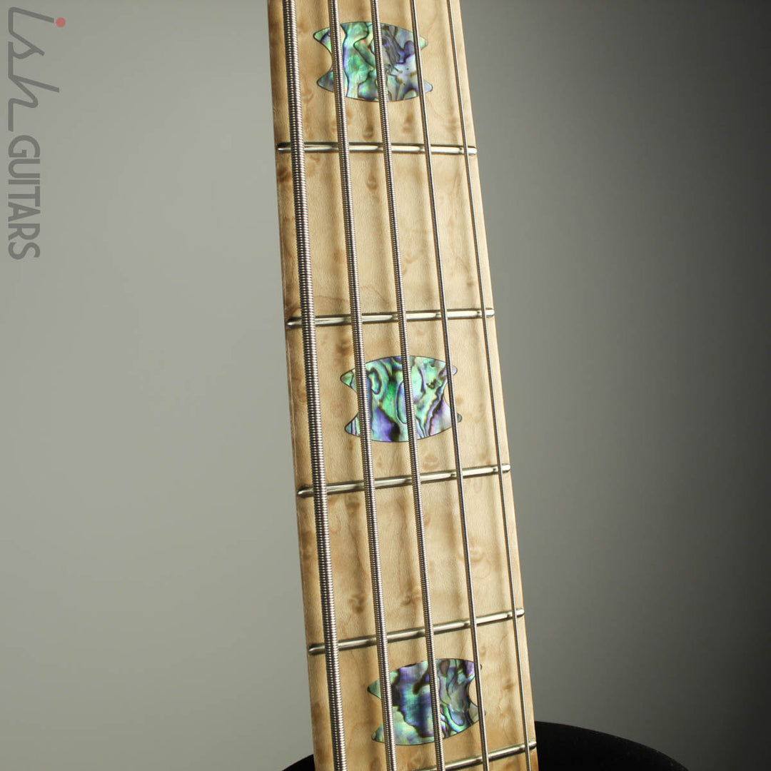 NAMM 2018 USA Spector Coda Deluxe 5 String XL Bass Guitar Ultra Violet