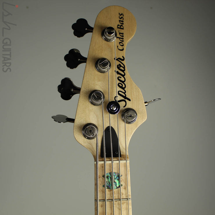 NAMM 2018 USA Spector Coda Deluxe 5 String XL Bass Guitar Ultra Violet