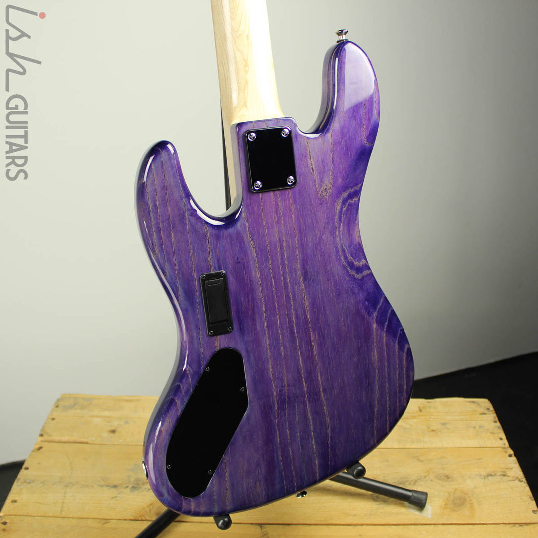 NAMM 2018 USA Spector Coda Deluxe 5 String XL Bass Guitar Ultra Violet