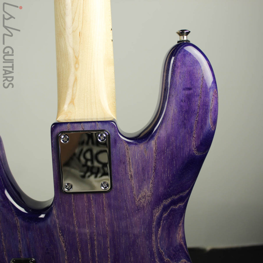 NAMM 2018 USA Spector Coda Deluxe 5 String XL Bass Guitar Ultra Violet