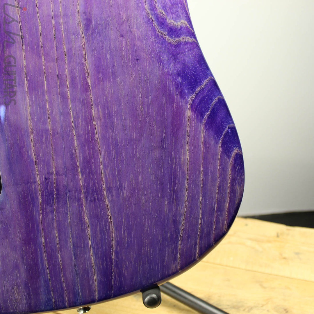 NAMM 2018 USA Spector Coda Deluxe 5 String XL Bass Guitar Ultra Violet