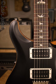 PRS Custom 24 Custom Color Matte Black Natural Back