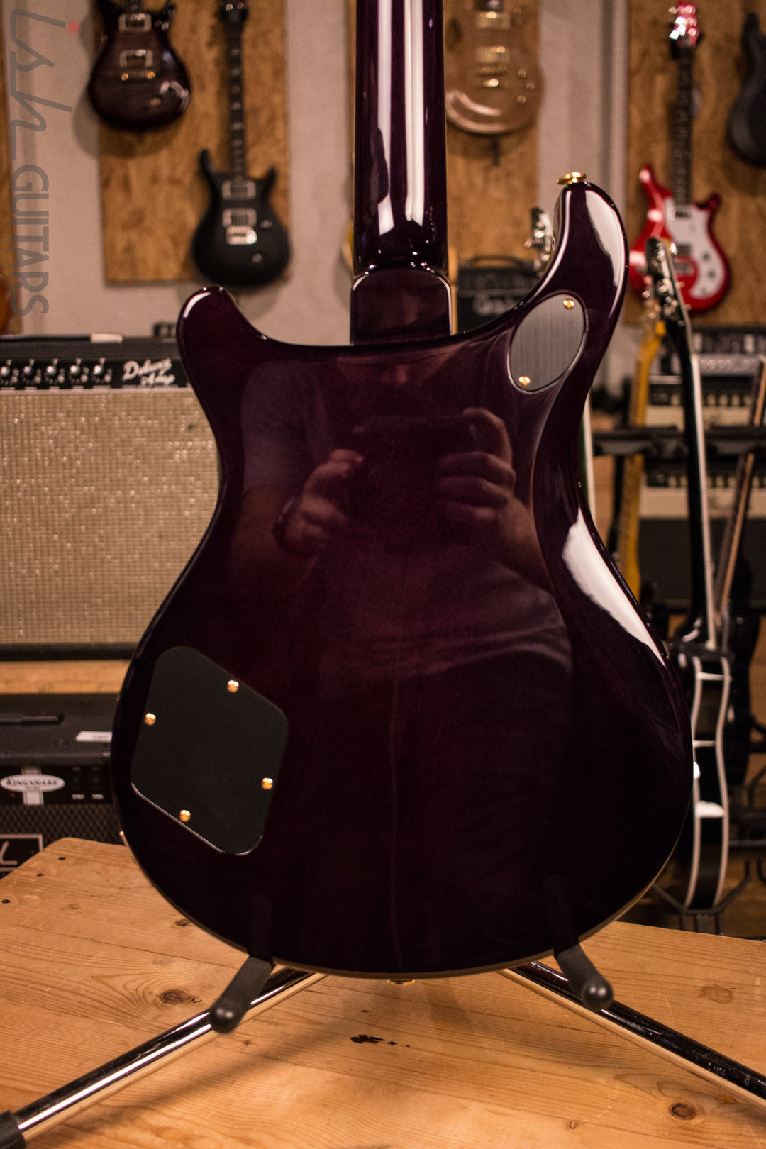 PRS Paul Reed Smith McCarty 594 Custom Color Bonnie Pink Purple Burst 10 Top
