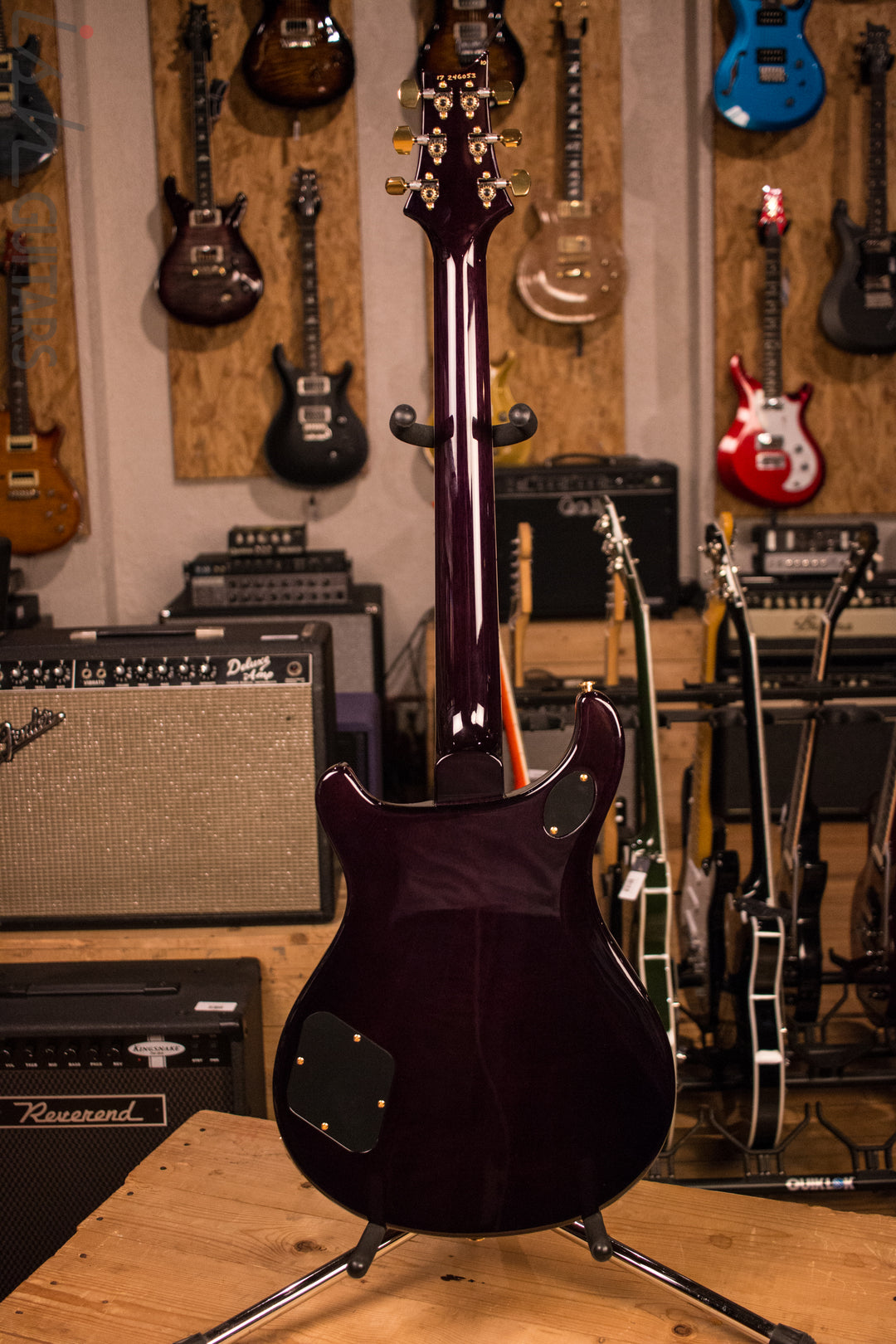 PRS Paul Reed Smith McCarty 594 Custom Color Bonnie Pink Purple Burst 10 Top