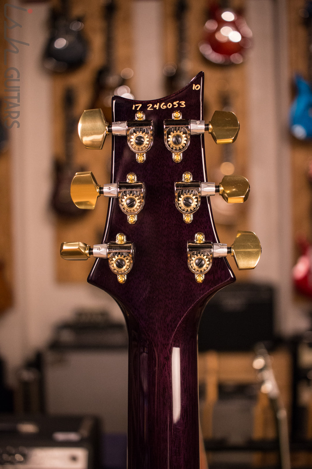 PRS Paul Reed Smith McCarty 594 Custom Color Bonnie Pink Purple Burst 10 Top