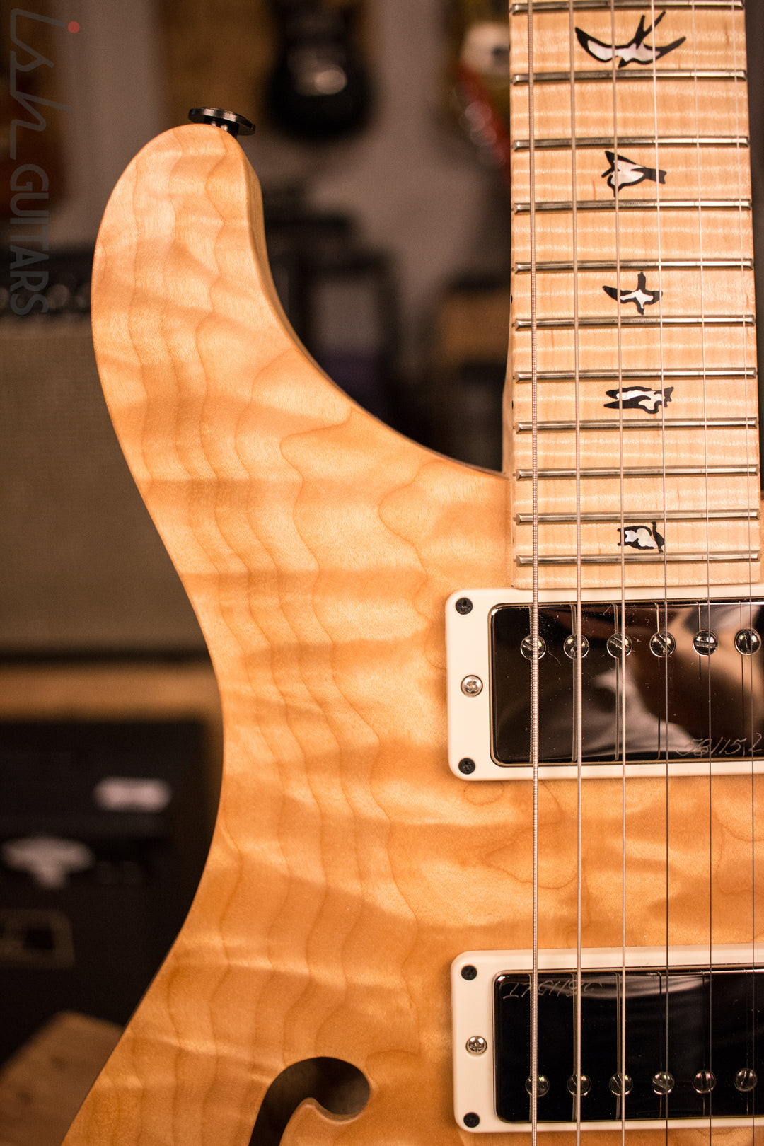 PRS Custom 24 Semi-Hollow Ish Guitars Exclusive Wood Library Quilt