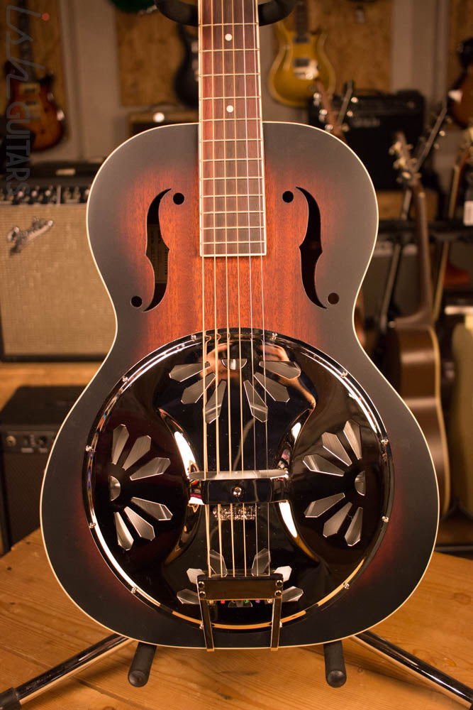 Gretsch G9220 Bobtail Resonator Guitar Mahogany Body Rosewood Fingerboard