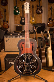 Gretsch G9220 Bobtail Resonator Guitar Mahogany Body Rosewood Fingerboard