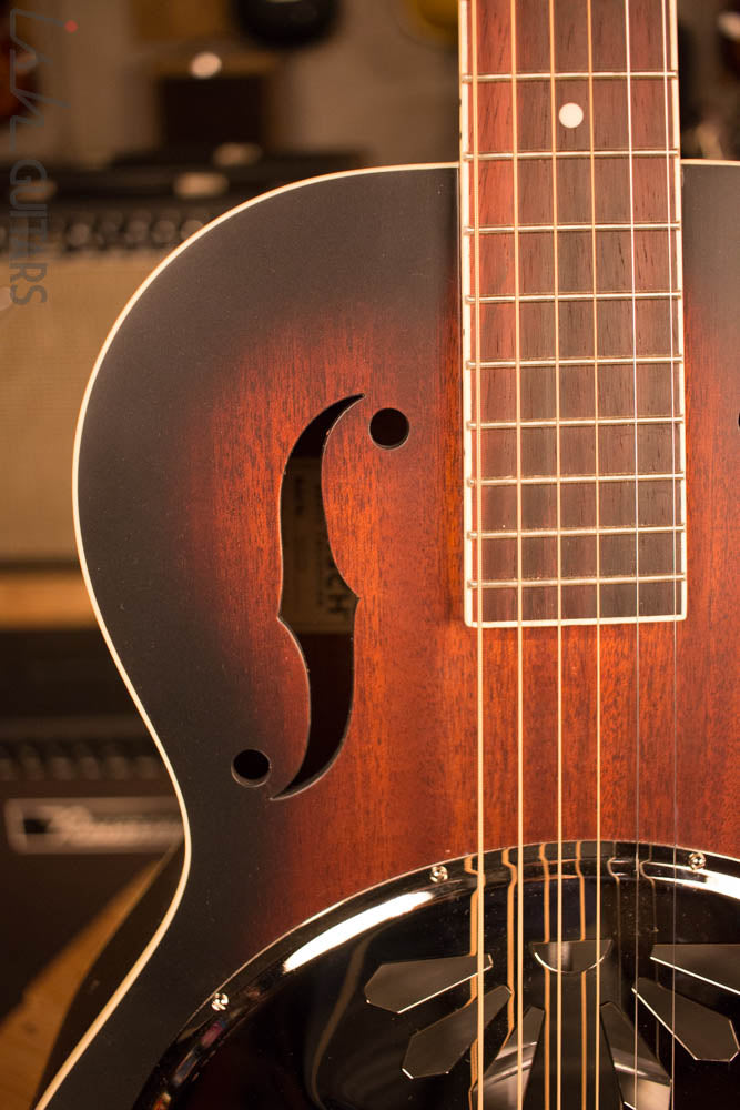 Gretsch G9220 Bobtail Resonator Guitar Mahogany Body Rosewood Fingerboard