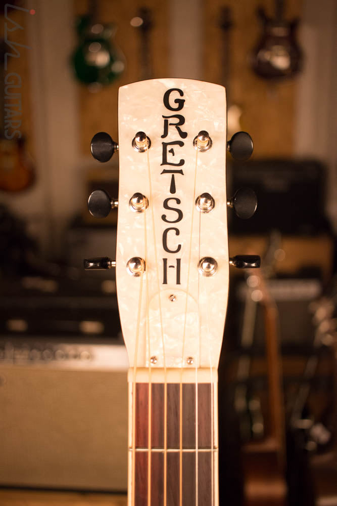 Gretsch G9220 Bobtail Resonator Guitar Mahogany Body Rosewood Fingerboard