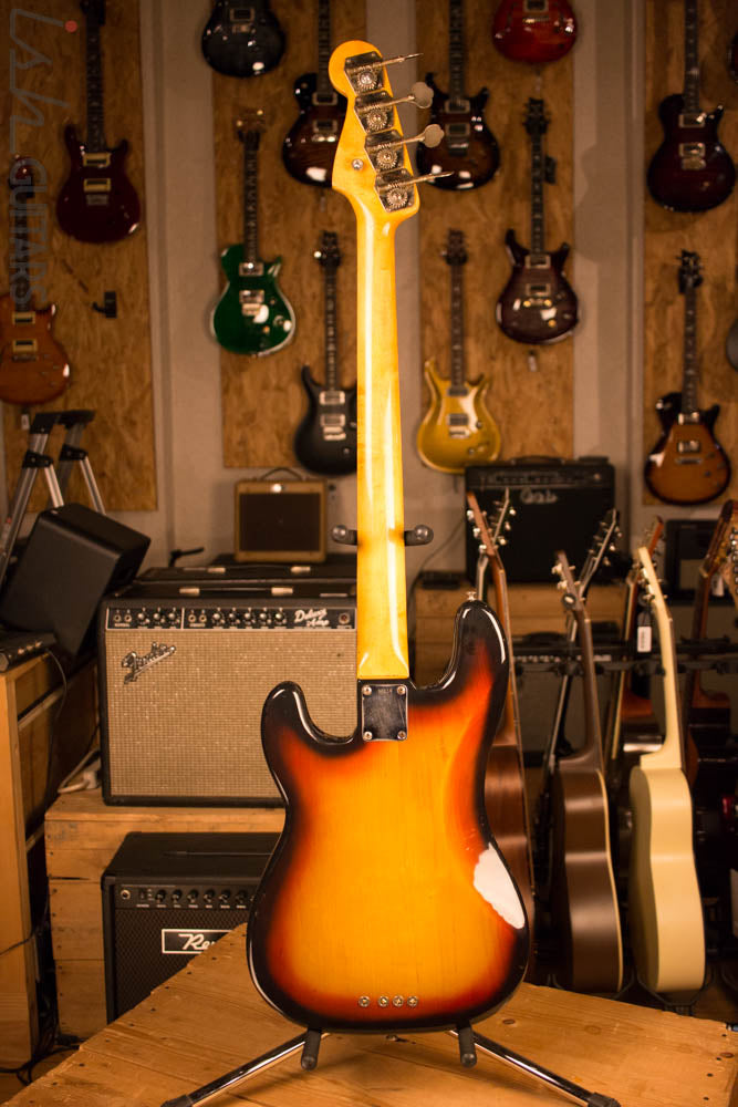 1960 Fender Precision Bass P Bass Refin 1962 Neck Vintage