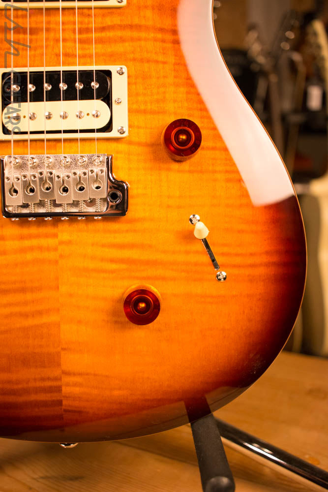 2018 PRS SE Custom 24 Tobacco Sunburst