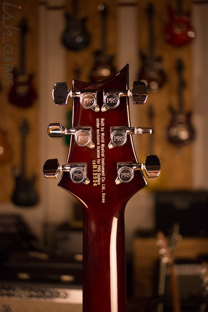 2018 PRS SE Custom 24 Tobacco Sunburst