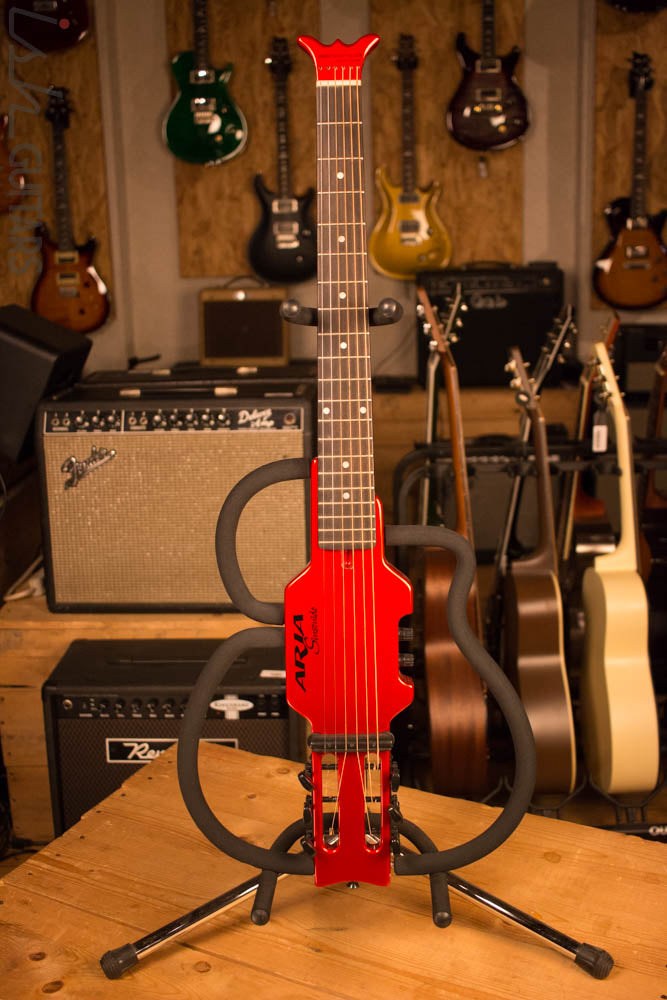Aria Sinsonido Headless Travel Guitar Acoustic Electric