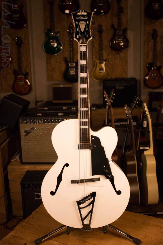 D’Angelico Premier EXL-1 White Jazz Guitar
