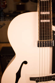 D’Angelico Premier EXL-1 White Jazz Guitar