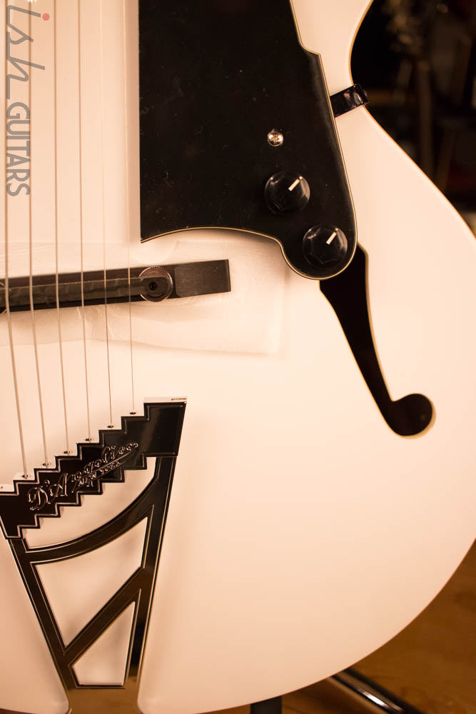 D’Angelico Premier EXL-1 White Jazz Guitar