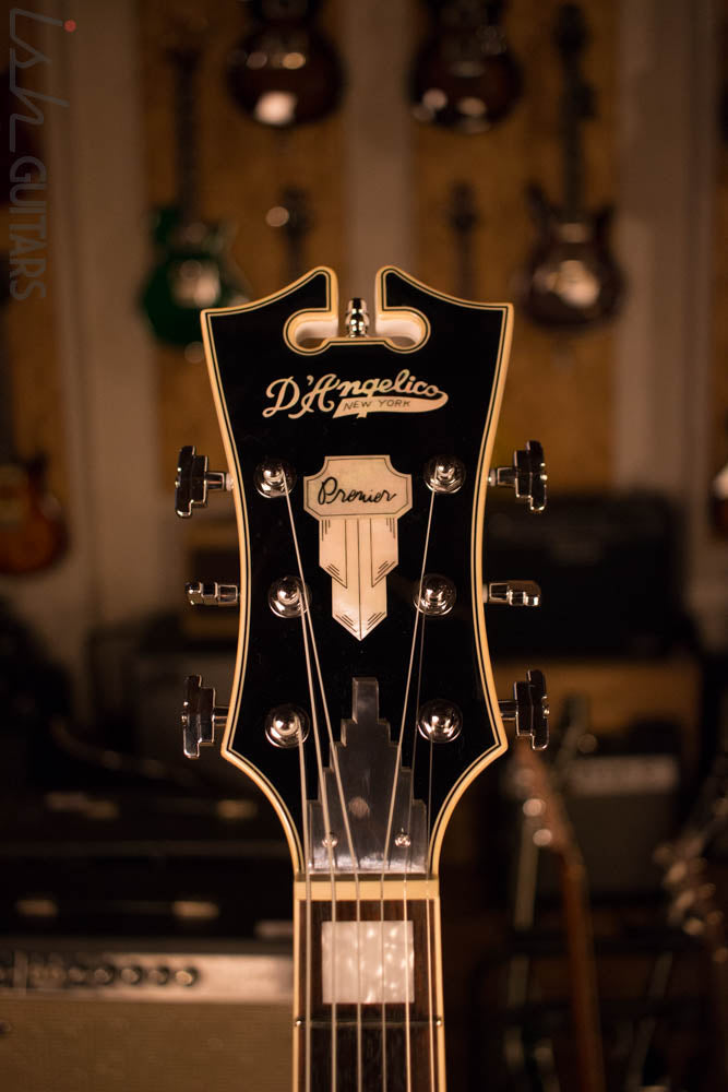 D’Angelico Premier EXL-1 White Jazz Guitar
