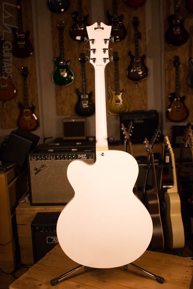D’Angelico Premier EXL-1 White Jazz Guitar