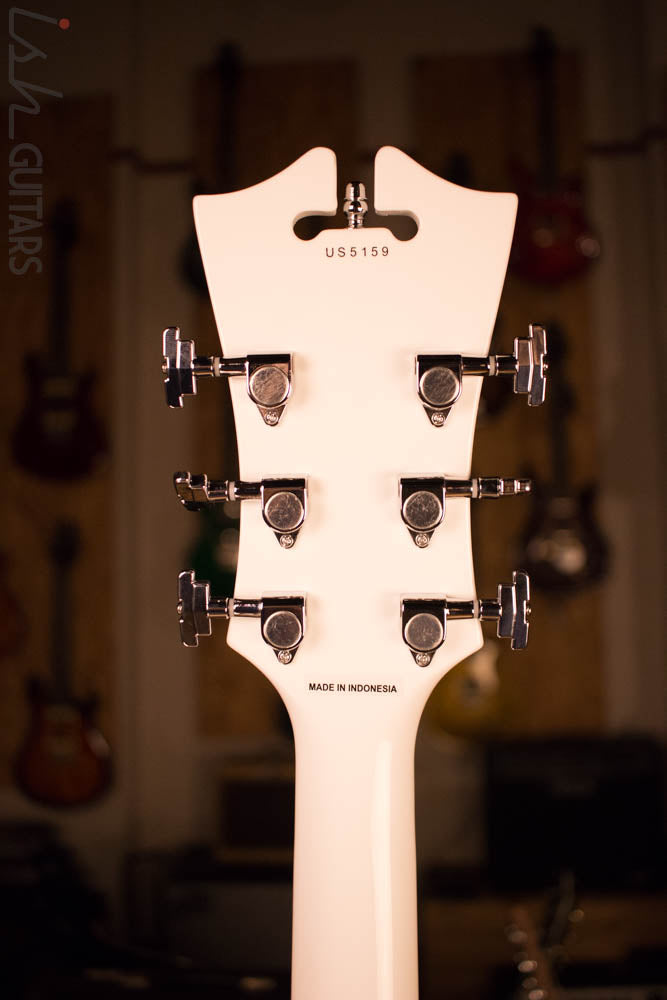 D’Angelico Premier EXL-1 White Jazz Guitar