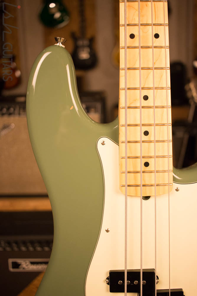 2017 Fender American Precision Bass Antique Olive