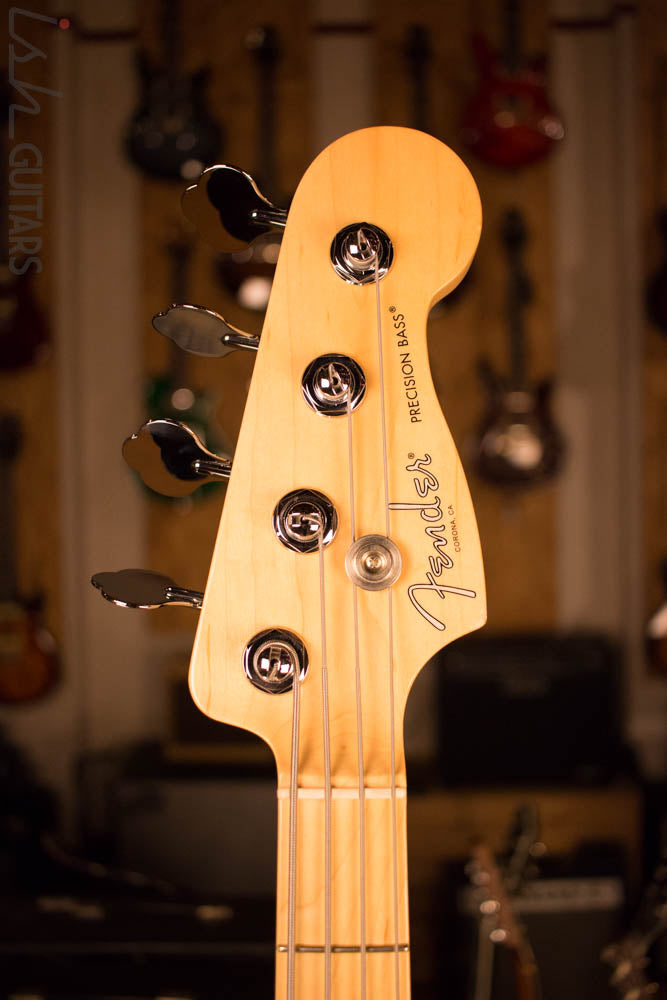 2017 Fender American Precision Bass Antique Olive