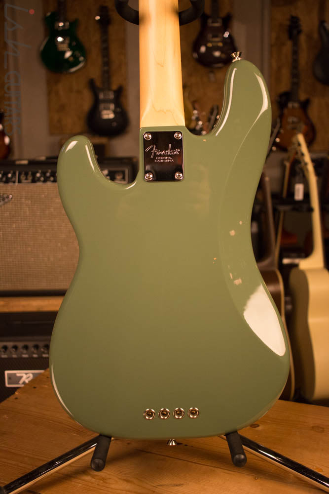 2017 Fender American Precision Bass Antique Olive