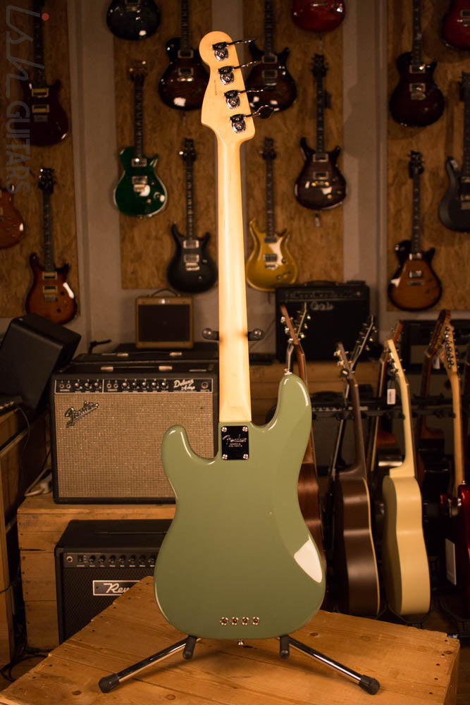 2017 Fender American Precision Bass Antique Olive