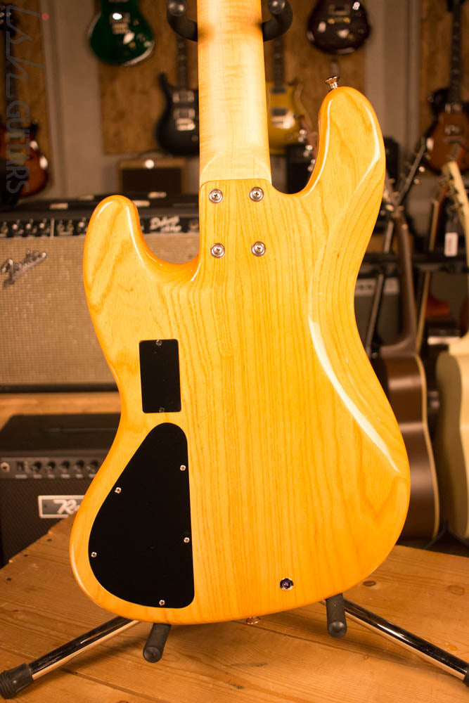 2013 Mike Lull V5 String Jazz Bass Ash Body Maple Neck Bartolini Preamp