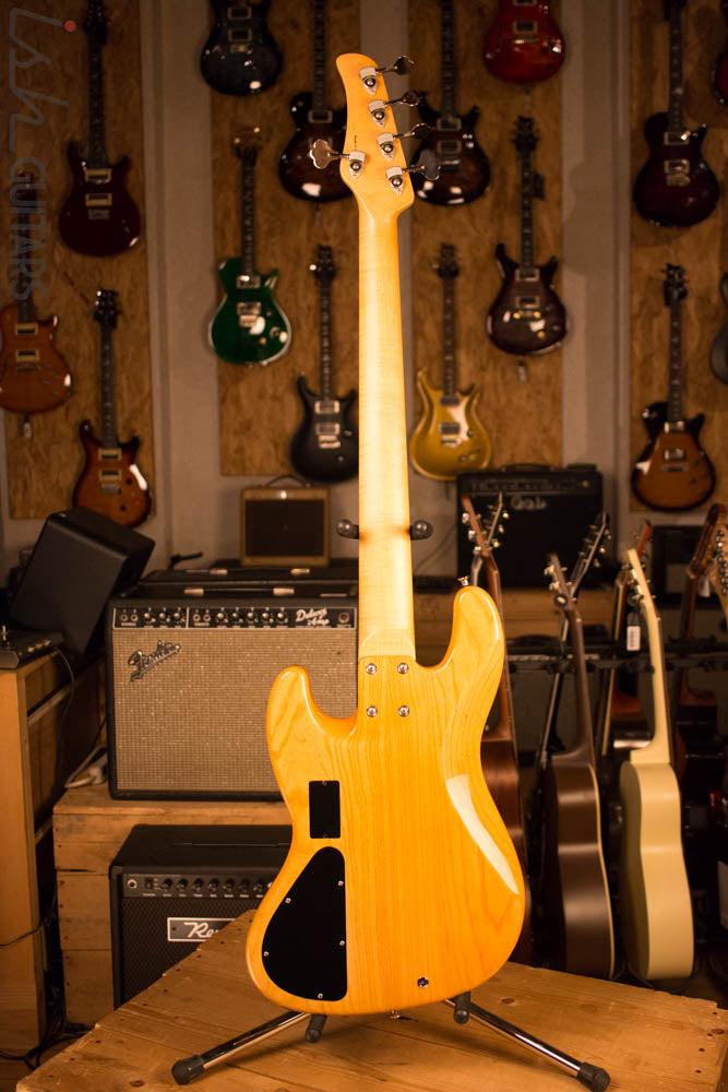 2013 Mike Lull V5 String Jazz Bass Ash Body Maple Neck Bartolini Preamp