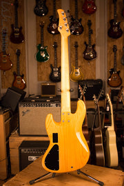 2013 Mike Lull V5 String Jazz Bass Ash Body Maple Neck Bartolini Preamp