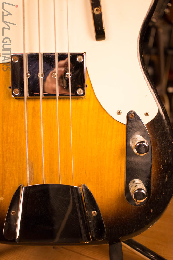 1956 Fender Precision Bass Sunburst Vintage