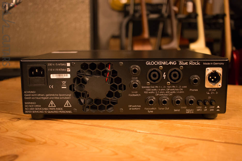 Glockenlang Blue Rock Bass Amp Head