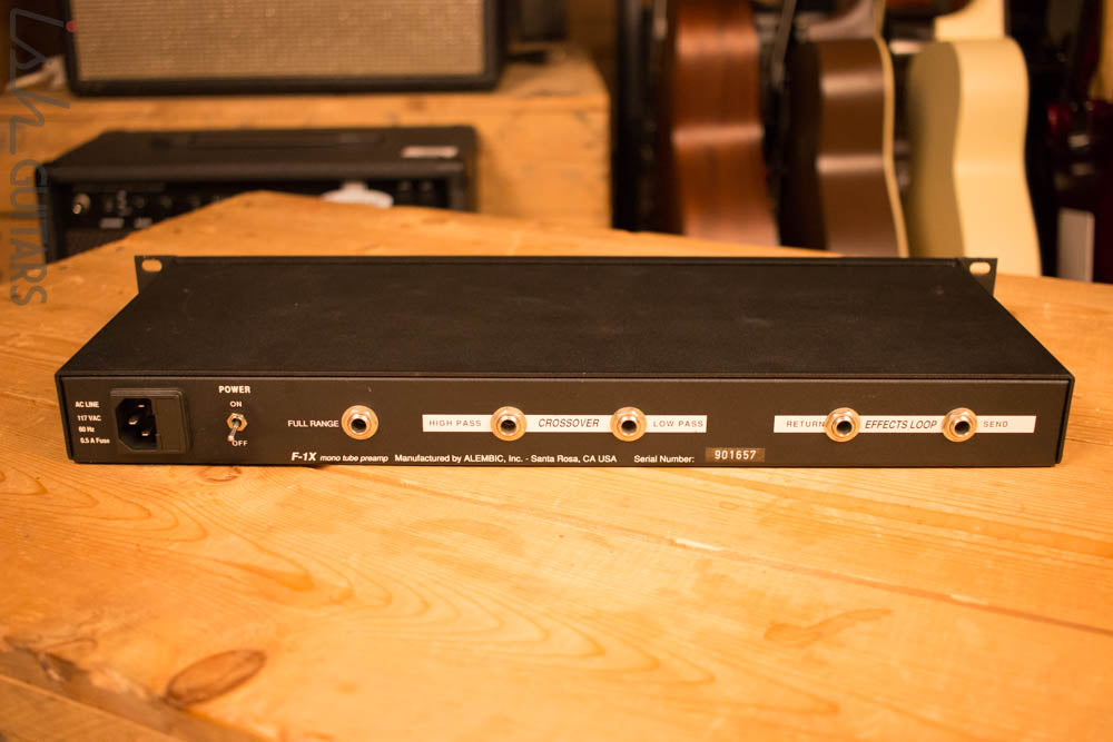 Alembic F-1X Bass Guitar Tube Preamp