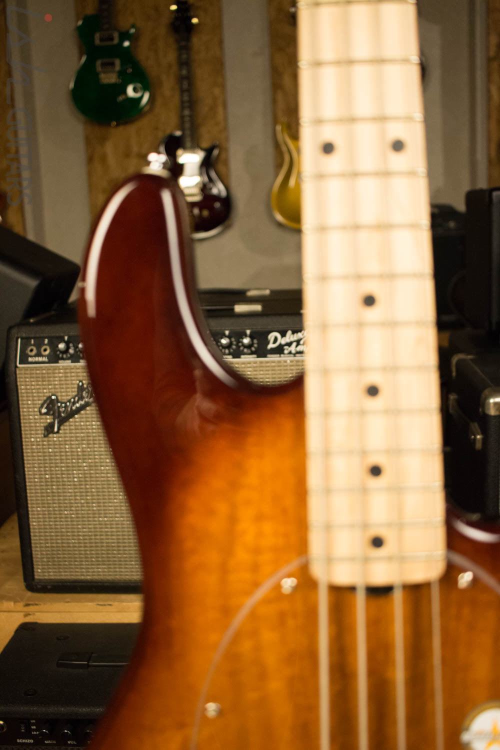 Sterling by Music Man Ray34 Bass Custom Prototype Quilted Mahogany